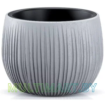 Горшок Prosperplast Beton Bowl DKB180-422U (серый бетон)